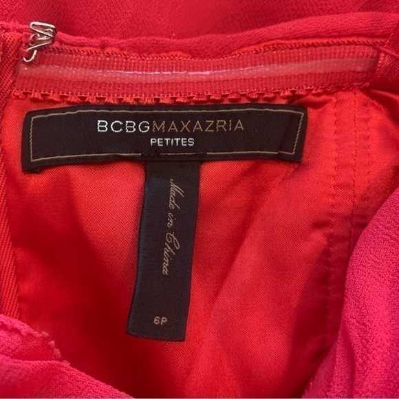 Women’s BCBGMaxAzria Ruffled Tiered One-Shoulder Mini Dress - Picture 3 of 6